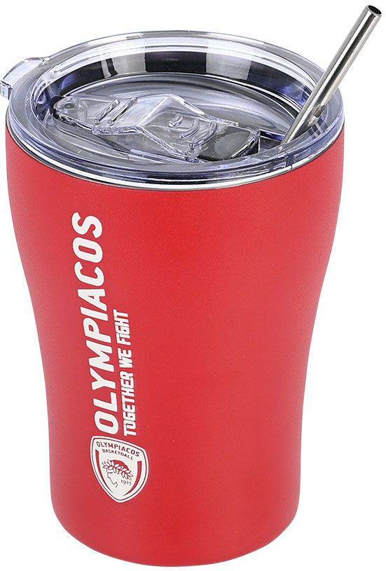 ESTIA ΠΟΤΗΡΙ ΘΕΡΜΟΣ ESTIA COFFEE MUG OLYMPIAKOS BC EDITION (350ML)