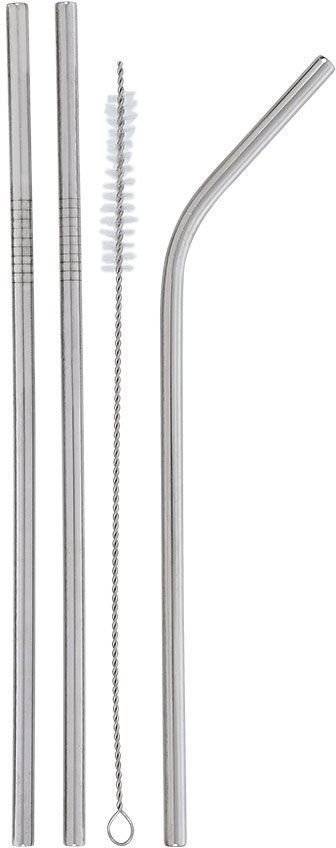 ΚΑΛΑΜΑΚΙΑ ESTIA INOX ΜΕ ΒΟΥΡΤΣΑΚΙ ΚΑΘΑΡΙΣΜΟΥ (4TMX) ESTIA