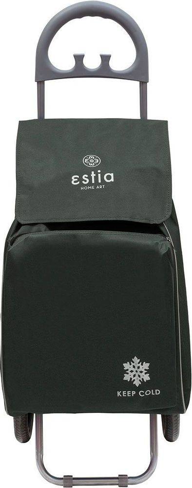 ESTIA ΚΑΡΟΤΣΙ ΛΑΪΚΗΣ ESTIA ECOMAX ΥΦΑΣΜΑΤΙΝΟ ΓΚΡΙ (40L)