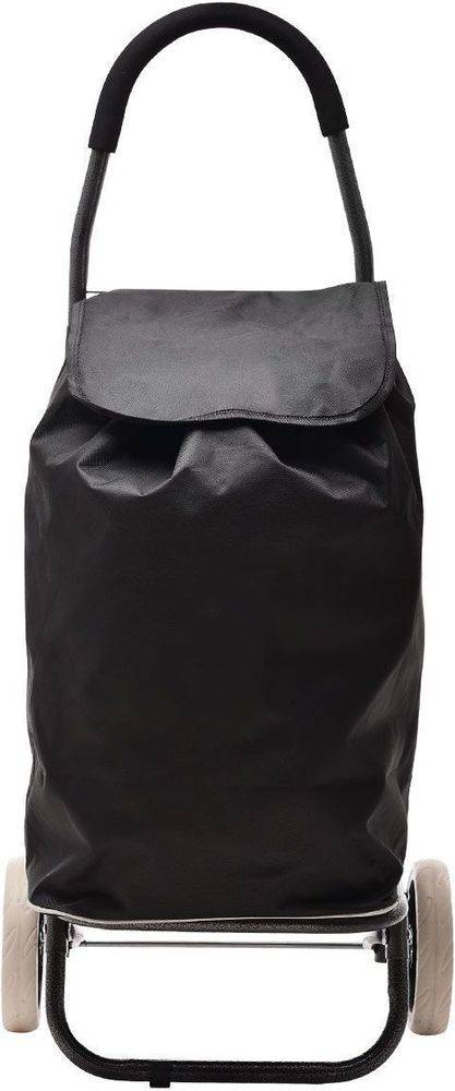 ESTIA ΚΑΡΟΤΣΙ ΛΑΪΚΗΣ ESTIA NEO BLACK ΥΦΑΣΜΑΤΙΝΟ ΜΑΥΡΟ (46L)