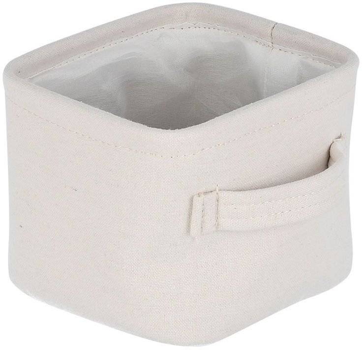 ΚΟΥΤΙ ΑΠΟΘΗΚΕΥΣΗΣ ΚΑΙ ΟΡΓΑΝΩΣΗΣ ESTIA IVORY (13.5CMX12.5CMX10.5CM)