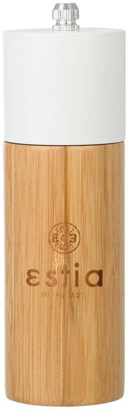 ΜΥΛΟΣ ΓΙΑ ΑΛΑΤΙ/ΠΙΠΕΡΙ ESTIA BAMBOO ESSENTIALS ΛΕΥΚΟΣ (5CMX16CM) ESTIA