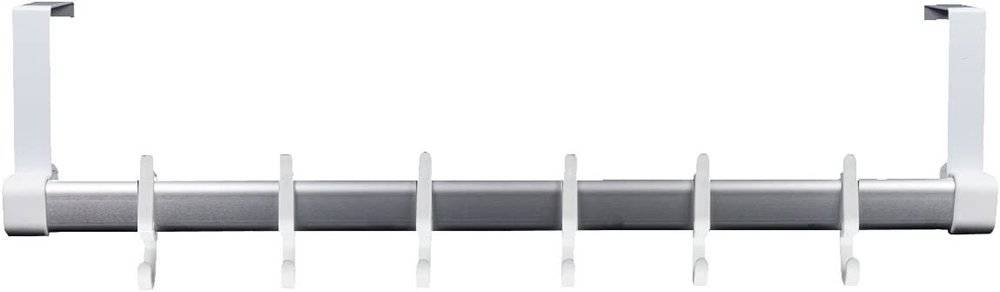 RAYEN ΚΡΕΜΑΣΤΡΑ ΠΟΡΤΑΣ/ΤΟΙΧΟΥ RAYEN ΠΛΑΣΤΙΚΗ/ΜΕΤΑΛΛΙΚΗ 6 ΘΕΣΕΩΝ 54.5X13X6CM (6181.01)