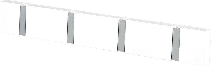 ESTIA ΚΡΕΜΑΣΤΡΑ ΤΟΙΧΟΥ ESTIA BAMBOO ΚΑΘΕΤΗ ΜΕ ΑΝΑΔΙΠΛΟΥΜΕΝΟΥΣ ΓΑΝΤΖΟΥΣ ΛΕΥΚΗ (4 ΘΕΣΕΩΝ)