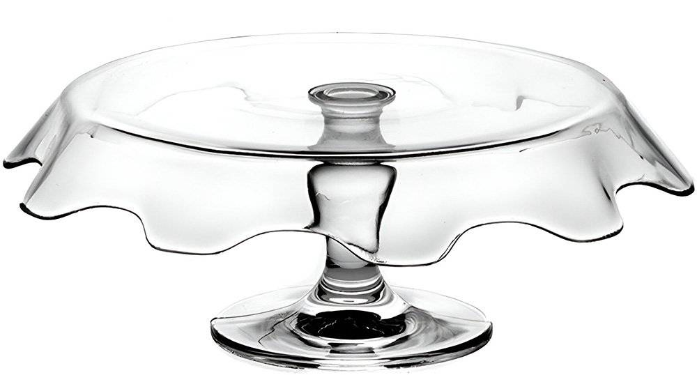 ESPIEL ΒΙΤΡΙΝΑ ESPIEL SPLASH ΓΥΑΛΙΝΗ ΜΕ ΠΟΔΙ (32CMX15CM)