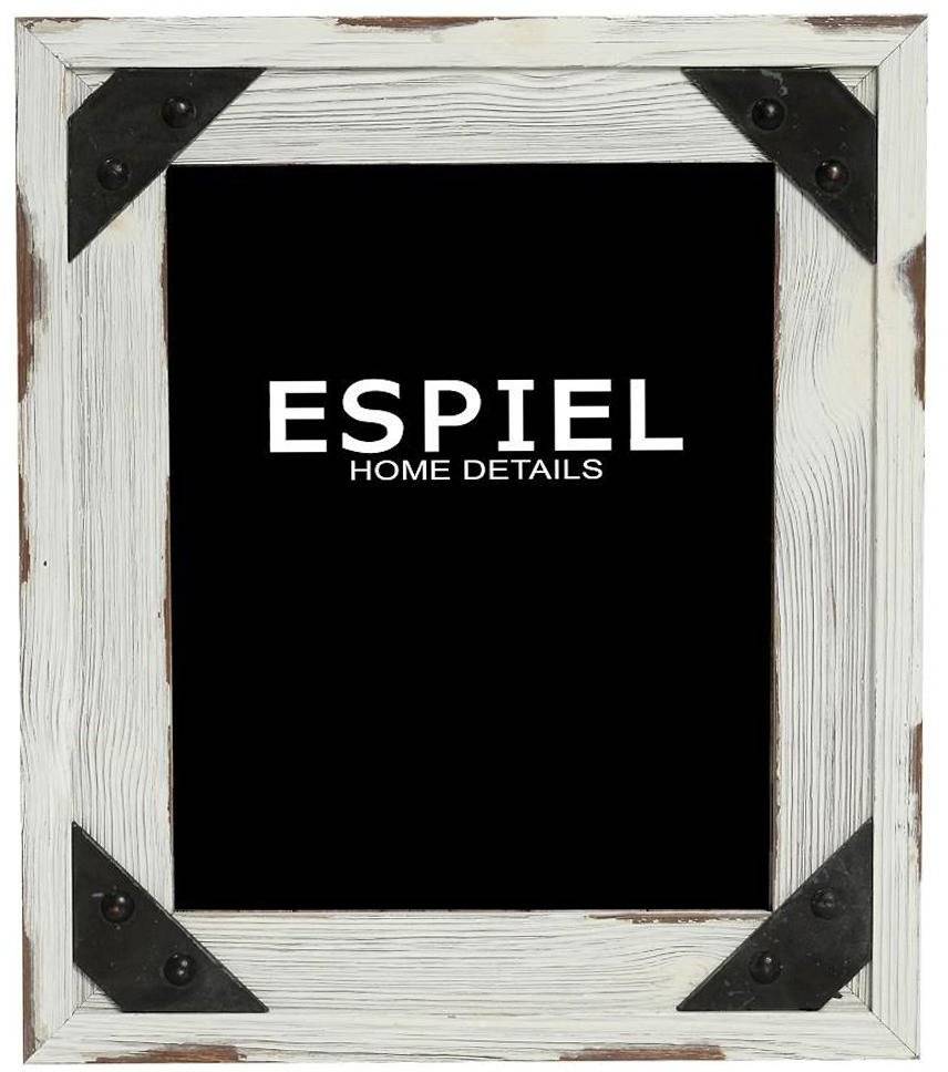 ΚΟΡΝΙΖΑ ESPIEL ΞΥΛΙΝΗ ΛΕΥΚΗ (13CMX18CM) ESPIEL
