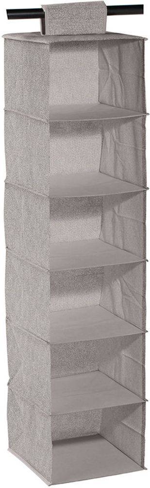 ΚΡΕΜΑΣΤΗ ΘΗΚΗ ΟΡΓΑΝΩΣΗΣ ΡΟΥΧΩΝ ESTIA NON WOVEN ΥΦΑΣΜΑΤΙΝΗ (6 ΘΕΣΕΩΝ) ESTIA