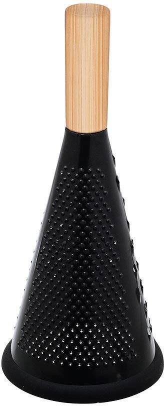 ESTIA ΤΡΙΦΤΗΣ ESTIA BAMBOO ESSENTIALS ΙΝΟΧ ΚΩΝΙΚΟΣ ΜΑΥΡΟΣ (28CM)