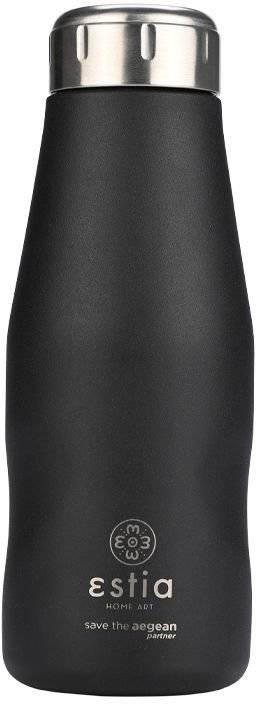 ΜΠΟΥΚΑΛΙ ΘΕΡΜΟΣ ESTIA SAVE THE AEGEAN TRAVEL FLASK MIDNIGHT BLACK (350ML) SAVE THE AEGEAN