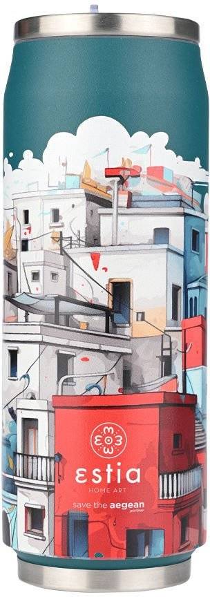 ΘΕΡΜΟΣ ESTIA SAVE THE AEGEAN TRAVEL CUP URBAN MYTHOS (500ML) SAVE THE AEGEAN