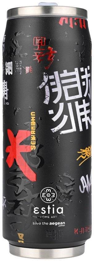 SAVE THE AEGEAN ΘΕΡΜΟΣ ESTIA SAVE THE AEGEAN TRAVEL CUP TOKYO UNDERGROUND (500ML)