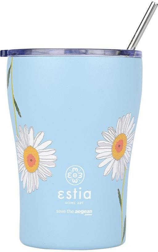ΠΟΤΗΡΙ ΘΕΡΜΟΣ ESTIA SAVE THE AEGEAN COFFEE MUG DREAMY SKY (350ML)