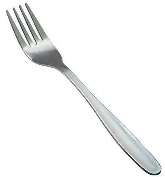 ΠΙΡΟΥΝΙ ΦΑΓΗΤΟΥ DINOX NISOS ΑΝΟΞΕΙΔΩΤΟ ΑΤΣΑΛΙ 18/0 2MM 19CM DINOX