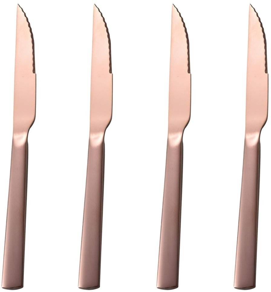 ΜΑΧΑΙΡΙ STEAK DINOX PORTO COOPER SHINY ΑΝΟΞΕΙΔΩΤΟ ΑΤΣΑΛΙ 18/0 5MM 21.5CM ΣΕΤ 4 ΤΜΧ