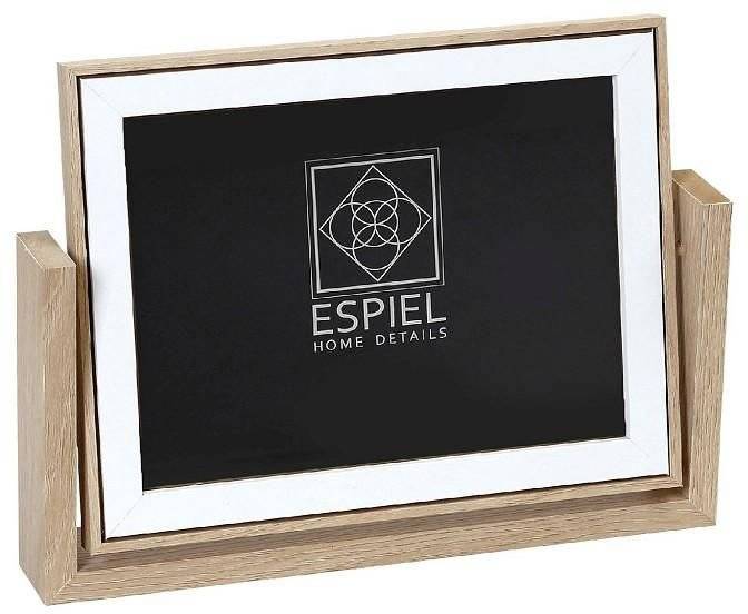 ΚΟΡΝΙΖΑ ESPIEL ΞΥΛΙΝΗ ΠΕΡΙΣΤΡΕΦΟΜΕΝΗ ΜΠΕΖ (13CMX18CM) ESPIEL