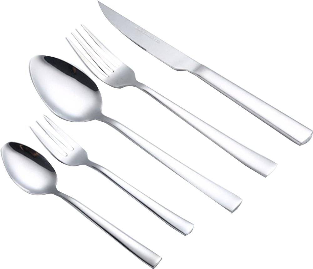 ΣΕΤ ΜΑΧΑΙΡΟΠΙΡΟΥΝΑ DINOX PORTO ΣΕ ΧΑΡΤΙΝΟ KOYTI ΑΝΟΞΕΙΔΩΤΟ ΑΤΣΑΛΙ 18/0 (24ΤΜΧ) DINOX