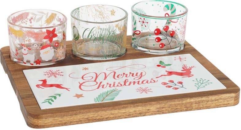 JK HOME ΣΕΤ ΣΕΡΒΙΡΙΣΜΑΤΟΣ JK HOME DECOR ΜΕ ΞΥΛΙΝΗ ΒΑΣΗ 23X19.5X6.2CM