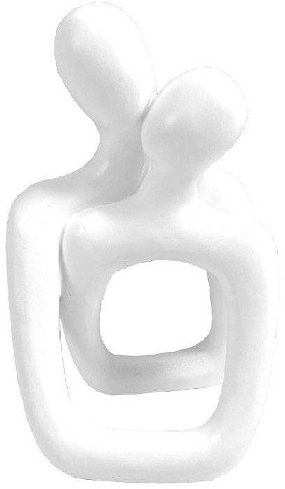 ESPIEL ΔΙΑΚΟΣΜΗΤΙΚΟ ΦΙΓΟΥΡΑ ESPIEL ΠΟΛΥΡΕΖΙΝΗ ΛΕΥΚΟ (10,5X8X18CM)