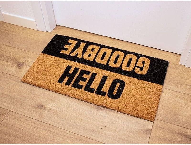 ΠΑΤAΚΙ ΕΙΣOΔΟΥ I-TOTAL XL1953 HELLO GOODBYE (70X40CM) I-TOTAL