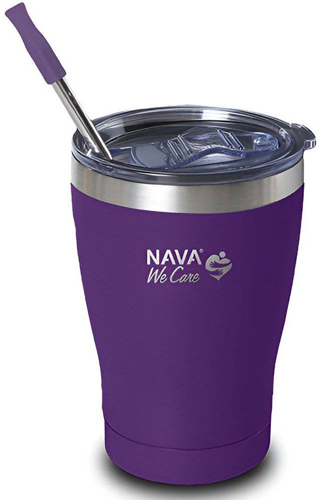 ΘΕΡΜΟΣ ΠΟΤΗΡΙ NAVA WE CARE ΑΝΟΞΕΙΔΩΤΟ ΚΑΛΑΜΑΚΙ ΜΩΒ (360ML) NAVA