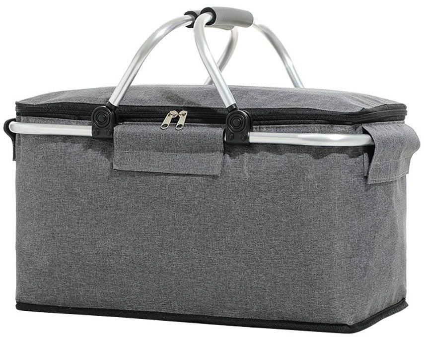 ΙΣΟΘΕΡΜΙΚΗ ΤΣΑΝΤΑ ΠΙΚ ΝΙΚ AMBER AM3004 ΓΚΡΙ (22L) AMBER