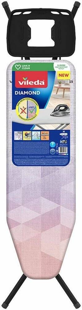 ΣΙΔΕΡΩΣΤΡΑ VILEDA DIAMOND ΣΠΑΣΤΗ (120X38CM) VILEDA