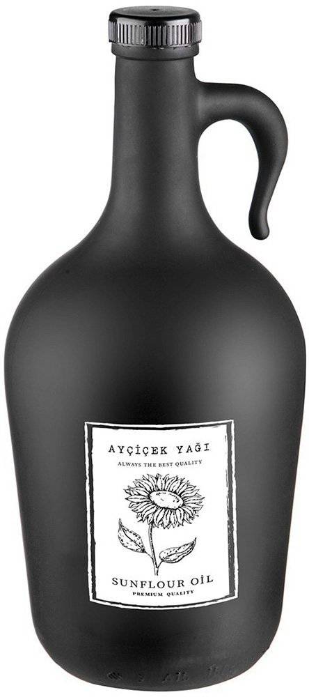 ΜΠΟΥΚΑΛΙ ΛΑΔΙΟΥ MARVA OLIO ΓΥΑΛΙΝΟ ΜΑΥΡΟ (1500ML)