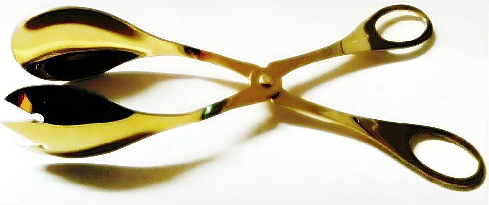 DINOX ΛΑΒΙΔΑ ΣΑΛΑΤΑΣ DINOX GOLD ΑΝΟΞΕIΔΩΤΟ ΑΤΣAΛΙ (21CM)