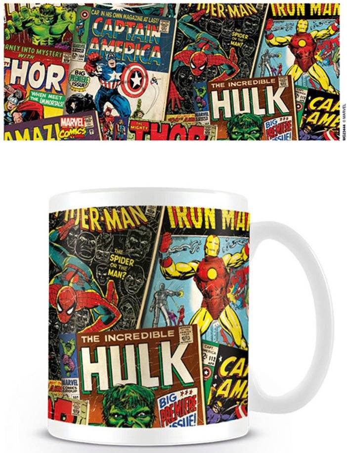 ΚΟΥΠΑ PYRAMID INTERNATIONAL MARVEL COVERS (315ML)
