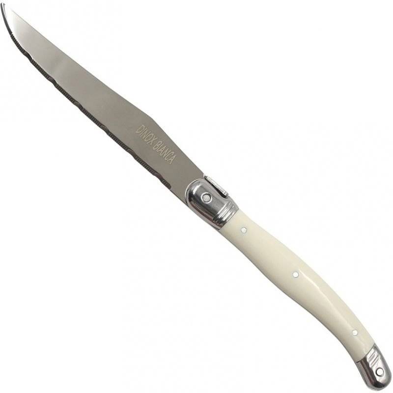 ΜΑΧΑΙΡΙ ΚΡΕΑΤΟΣ DINOX BIANCA ΑΝΟΞΕΙΔΩΤΟ ΑΤΣΑΛΙ (23CM) DINOX