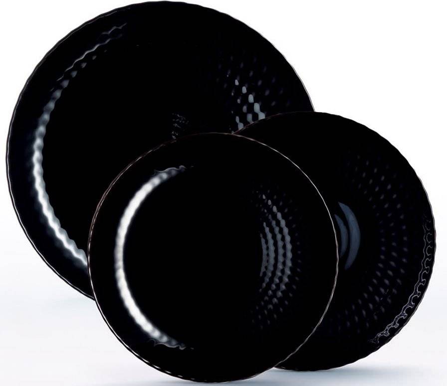 ΣΕΤ ΠΙΑΤΩΝ LUMINARC PAMPILLE ΜΑΥΡΟ (18ΤΜΧ)