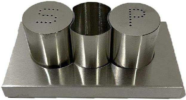 ΣΕΤ ΔΟΧΕΙΑ ΑΛΑΤΟΠΙΠΕΡΟΥ ESPIEL INOX (3ΤΜΧ) ESPIEL