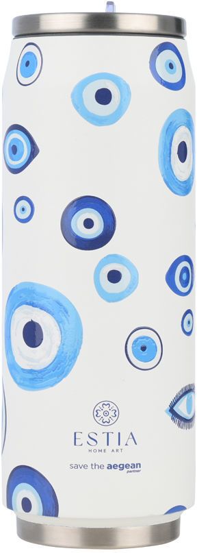 SAVE THE AEGEAN ΘΕΡΜΟΣ SAVE THE AEGEAN TRAVEL CUP SPIRIT OF LUCK (500ML)