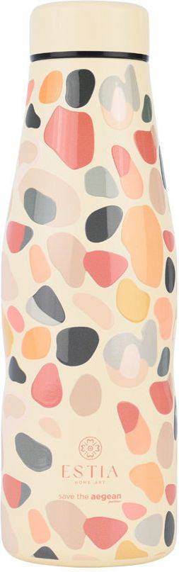 ΘΕΡΜΟΣ SAVE THE AEGEAN TRAVEL FLASK HUE PEBBLES (500ML)