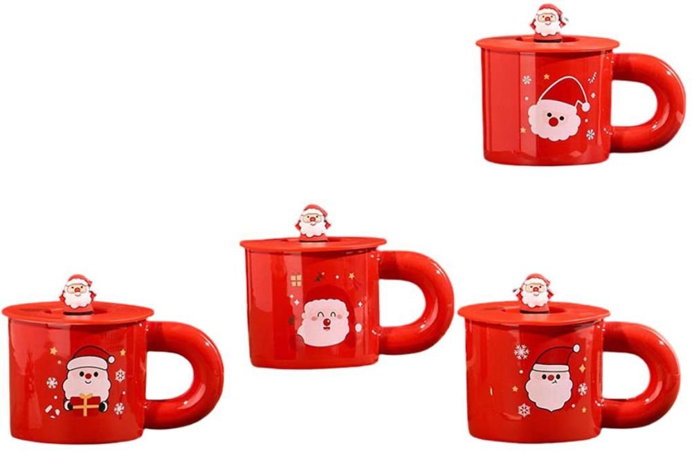 SPACECOW ΚΟΥΠΑ SPACECOW SANTA CLAUS ΚΕΡΑΜΙΚΗ ΜΕ ΚΑΠΑΚΙ ΤΥΧΑΙΑ ΕΠΙΛΟΓΗ ΧΡΩΜΑΤΟΣ