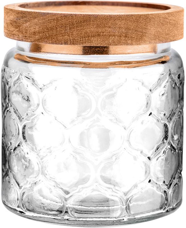 ESTIA ΔΟΧΕΙΟ ΑΠΟΘΗΚΕΥΣΗΣ ESTIA ALLURE ΓΥΑΛΙΝΟ ΑΝΑΓΛΥΦΟ (500ML)