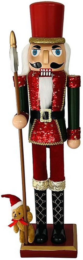 ΔΙΑΚΟΣΜΗΤΙΚΟΣ ΚΑΡΥΟΘΡΑΥΣΤΗΣ INTHEBOX ΚΟΚΚΙΝΟ ΠΡΑΣΙΝΟ ΧΡΥΣΟ (40CM) INTHEBOX