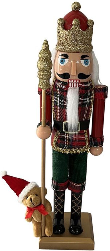 INTHEBOX ΔΙΑΚΟΣΜΗΤΙΚΟΣ ΚΑΡΥΟΘΡΑΥΣΤΗΣ INTHEBOX ΚΟΚΚΙΝΟ ΠΡΑΣΙΝΟ ΧΡΥΣΟ (40CM)