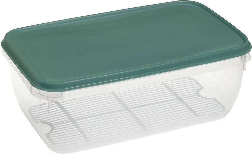 ΦΑΓΗΤΟΔΟΧΕIΟ ΟΡΘΟΓΩΝΙΟ CYCLOPS ΜΕ ΣΧΑΡΑ ΠΡΑΣΙΝΟ (5.5LT) CYCLOPS