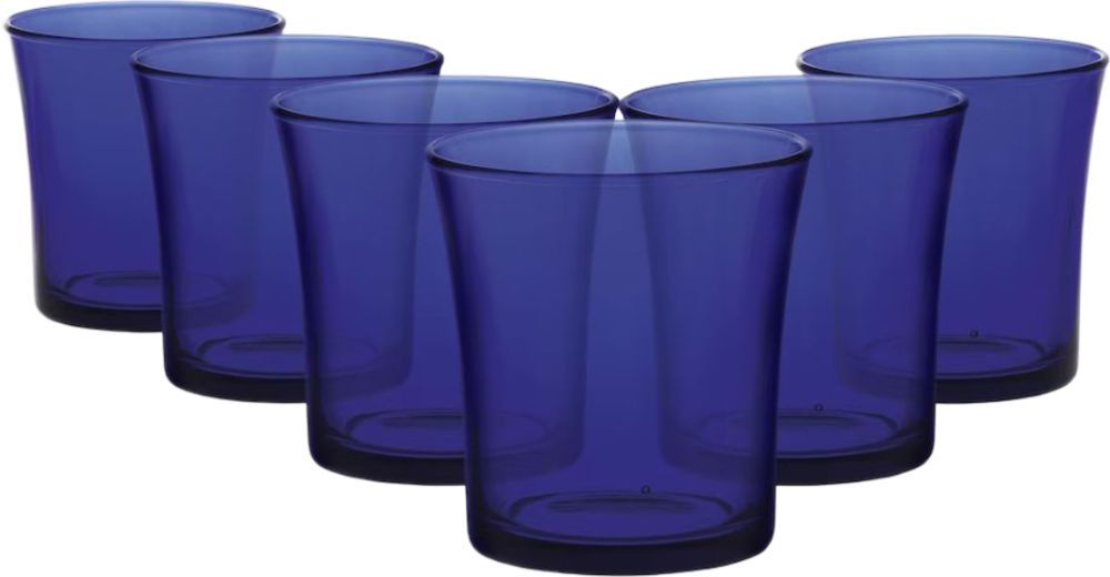 ΣΕΤ ΠΟΤΗΡΙΑ DURALEX SAPHIR ΓΥΑΛΙΝΑ ΜΠΛΕ 210ML (6ΤΜΧ) DURALEX