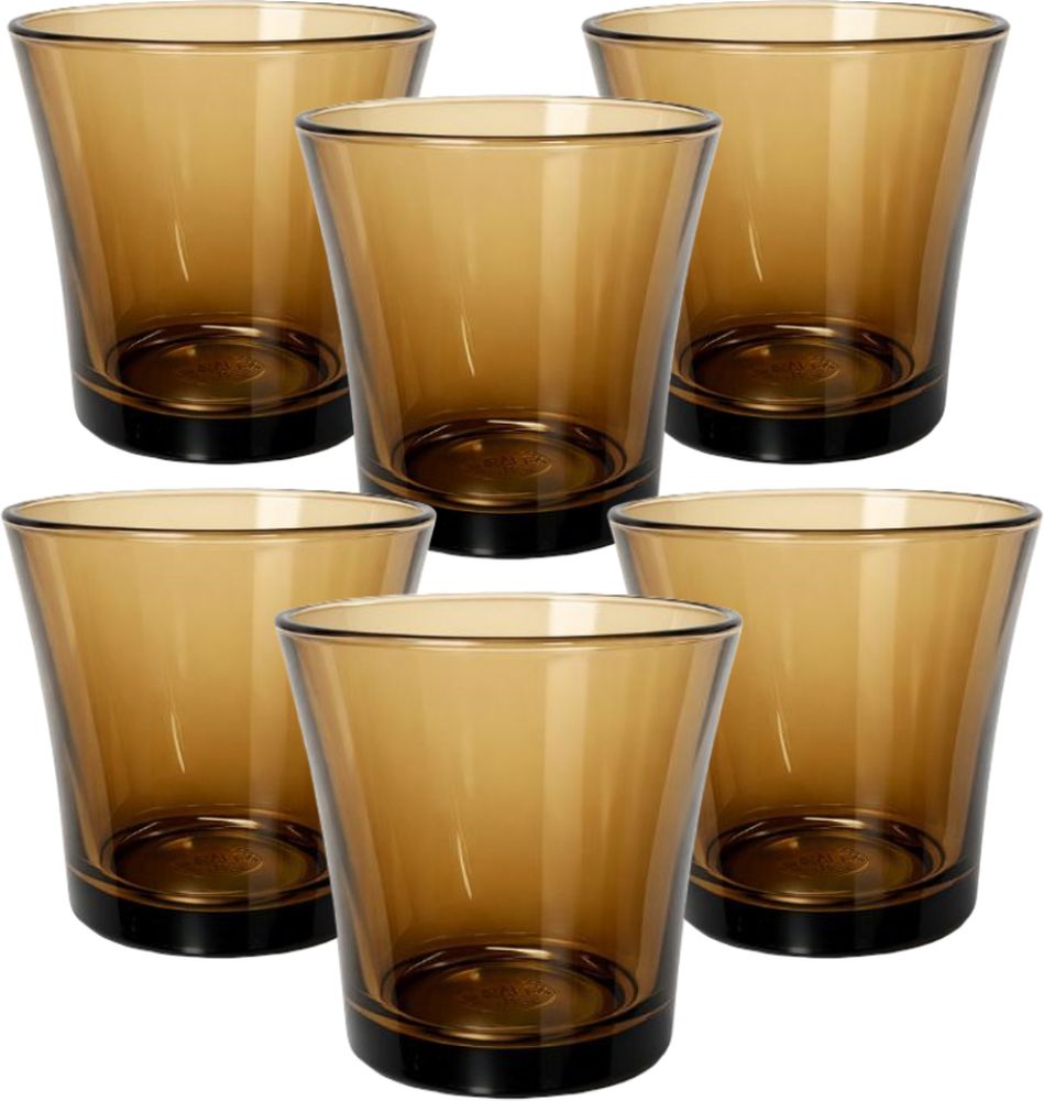 DURALEX ΣΕΤ ΠΟΤΗΡΙΑ DURALEX SAPHIR ΓΥΑΛΙΝΑ ΚΑΦΕ 210ML (6ΤΜΧ)