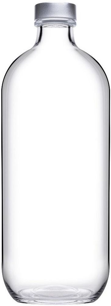 ΜΠΟΥΚΑΛΙ ESPIEL ΓΥΑΛΙΝΟ ΔΙΑΦΑΝΟ ΜΕ ΜΕΤΑΛΛΙΚΟ ΚΑΠΑΚΙ (1100ML)