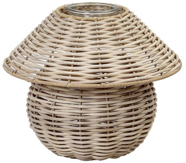 ESPIEL ΔΙΑΚΟΣΜΗΤΙΚΟ ΦΑΝΑΡΙ ESPIEL RATTAN (22X26.5X26.5CM)