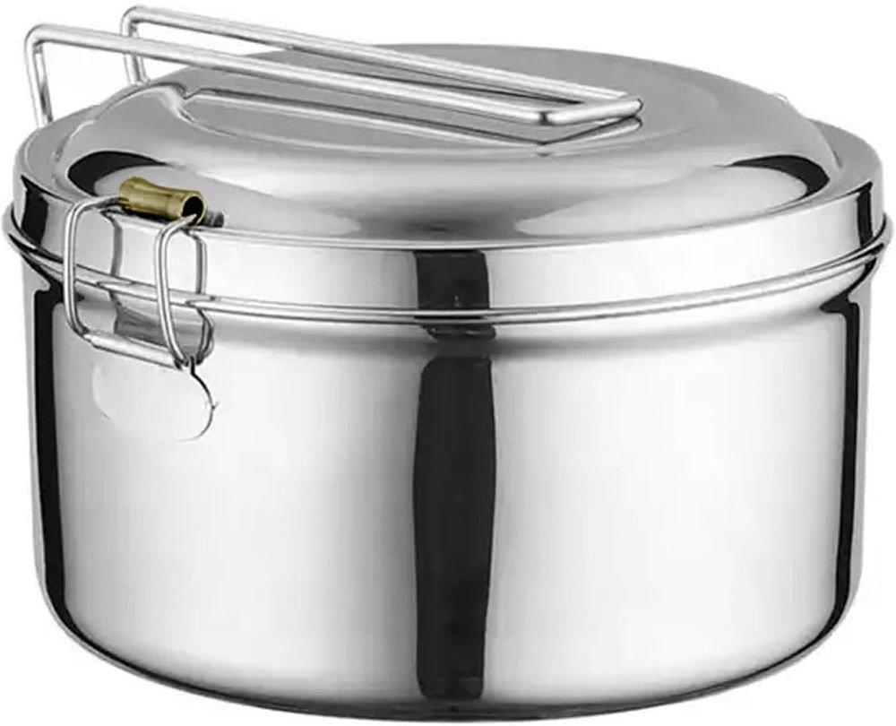 ΔΟΧΕΙΟ ΦΑΓΗΤΟΥ CYCLOPS INOX ΑΕΡΟΣΤΕΓΕΣ ΚΑΠΑΚΙ (14CM)