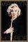 POSTER MONROE BLACK & GOLD 61 X 91.5 CM