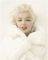 POSTER MARILYN IN MINK 40.6 X 50.8 CM