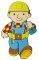   HOLLYTOON BOB THE BUILDER (LARGE) 56,7 X32CM