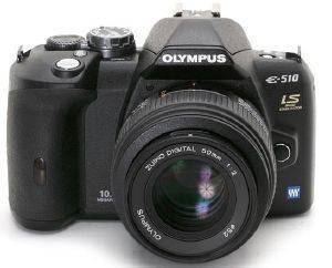 OLYMPUS E-510 + ZUIKO DIGITAL 40-150MM + ED 14-42MM DOUBLE ZOOM KIT