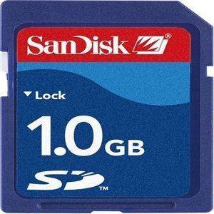 SANDISK 1GB SECURE DIGITAL