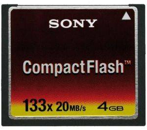 SONY COMPACT FLASH 133X 4GB